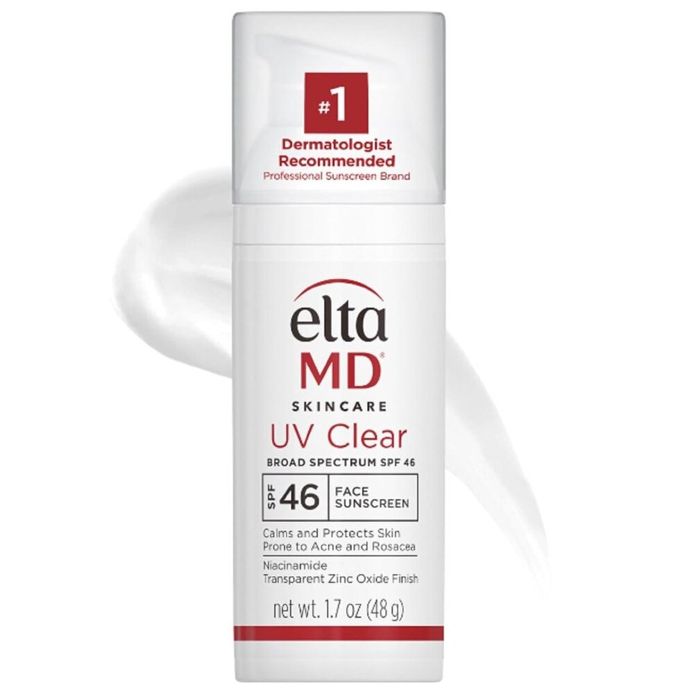 EltaMD UV Clear Face Sunscreen,Oil Free w Zinc Oxide 1.7oz NEW NO BOX Exp 12/25